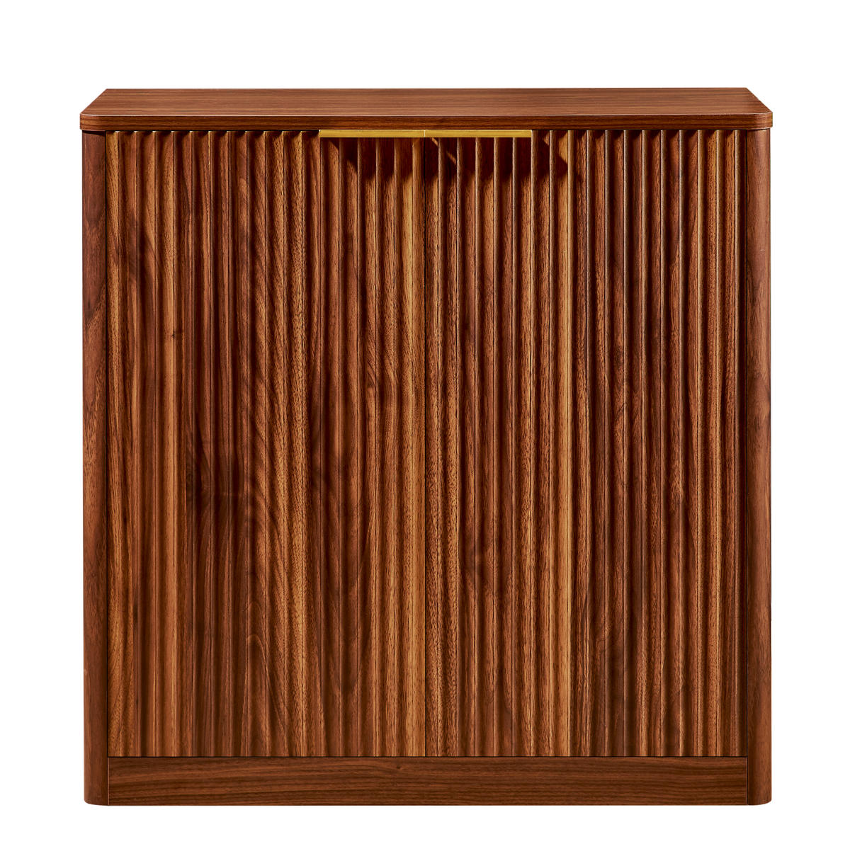 SIDEBOARD 80/40/80 cm Braun aus Spanplatte mit Stauraum - Braun, Holzwerkstoff (40/80/80cm) - OKWISH