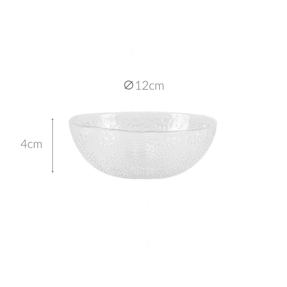 SCHALE Asr Glas - Transparent, Glas (12cm) - Secret de Gourmet