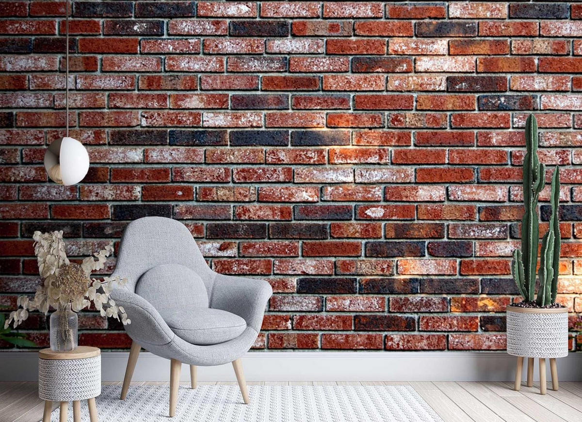 VLIESTAPETE Rot 150/105 cm - Rot, Textil (150/105cm) - KUNSTLOFT