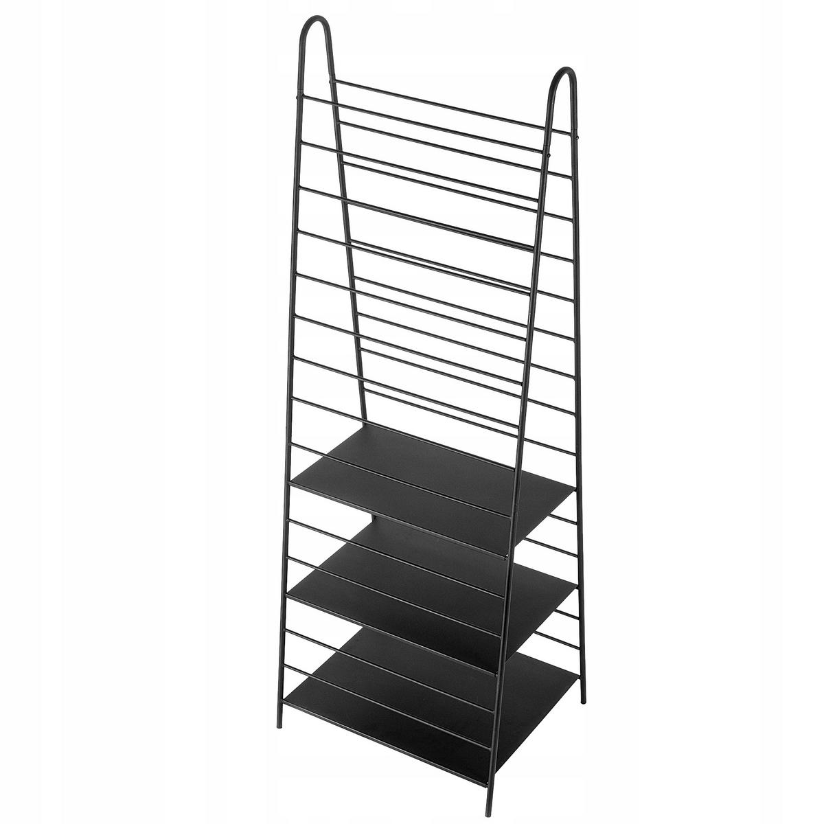 RANKGITTERLEITER, 60 x 172 cm, Schwarz - Schwarz, Metall (49/172cm) - KADAX