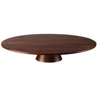 TORTENPLATTE Holz ø 35cm - Braun, Holz (2/2/35cm)