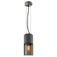 PENDELLEUCHTE Lisenne Grau - Braun/Grau, Stein (6/6/28.5cm) - SLV