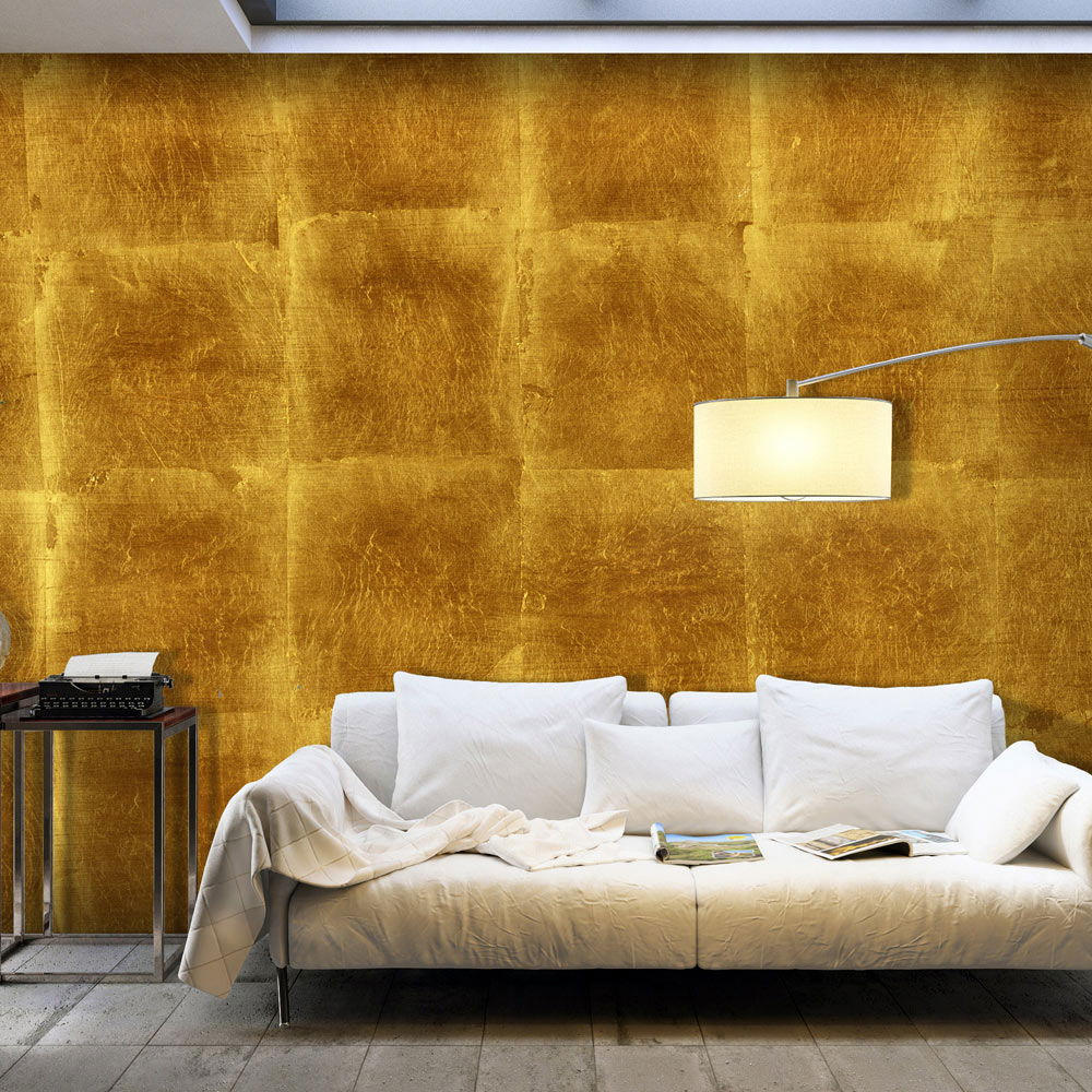 VLIESTAPETE Gold 500/280 cm - Goldfarben, Textil (500/1cm) - KUNSTLOFT