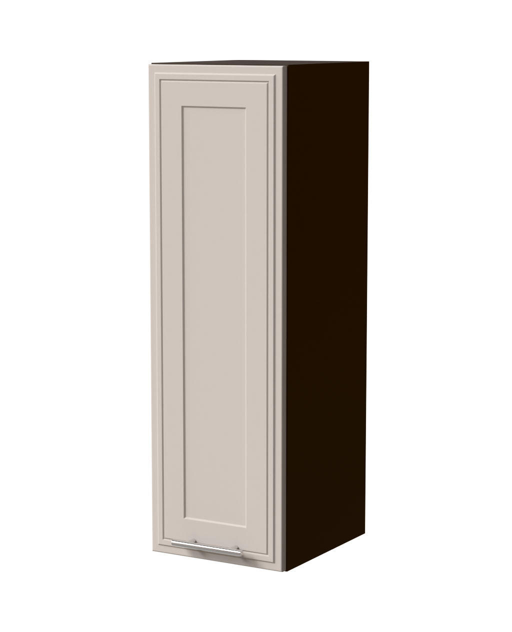 HÄNGESCHRANK Salo W4/30 Lava / Kaschmir Matt 30 / 32,5 / 96cm - Kaschmir/Dunkelgrau, Holz/Holzwerkstoff (30/96/32.5cm) - Feldmann-Wohnen