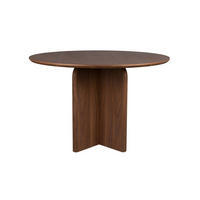 ESSTISCH Laurent - Braun - 120/120/75 cm - Braun, Holz (120/120/75cm)