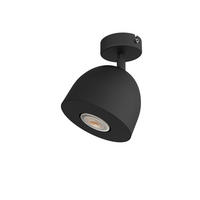 DECKENLEUCHTE Campanella X1 - Schwarz, Metall (8/8/18cm) - Lumicom