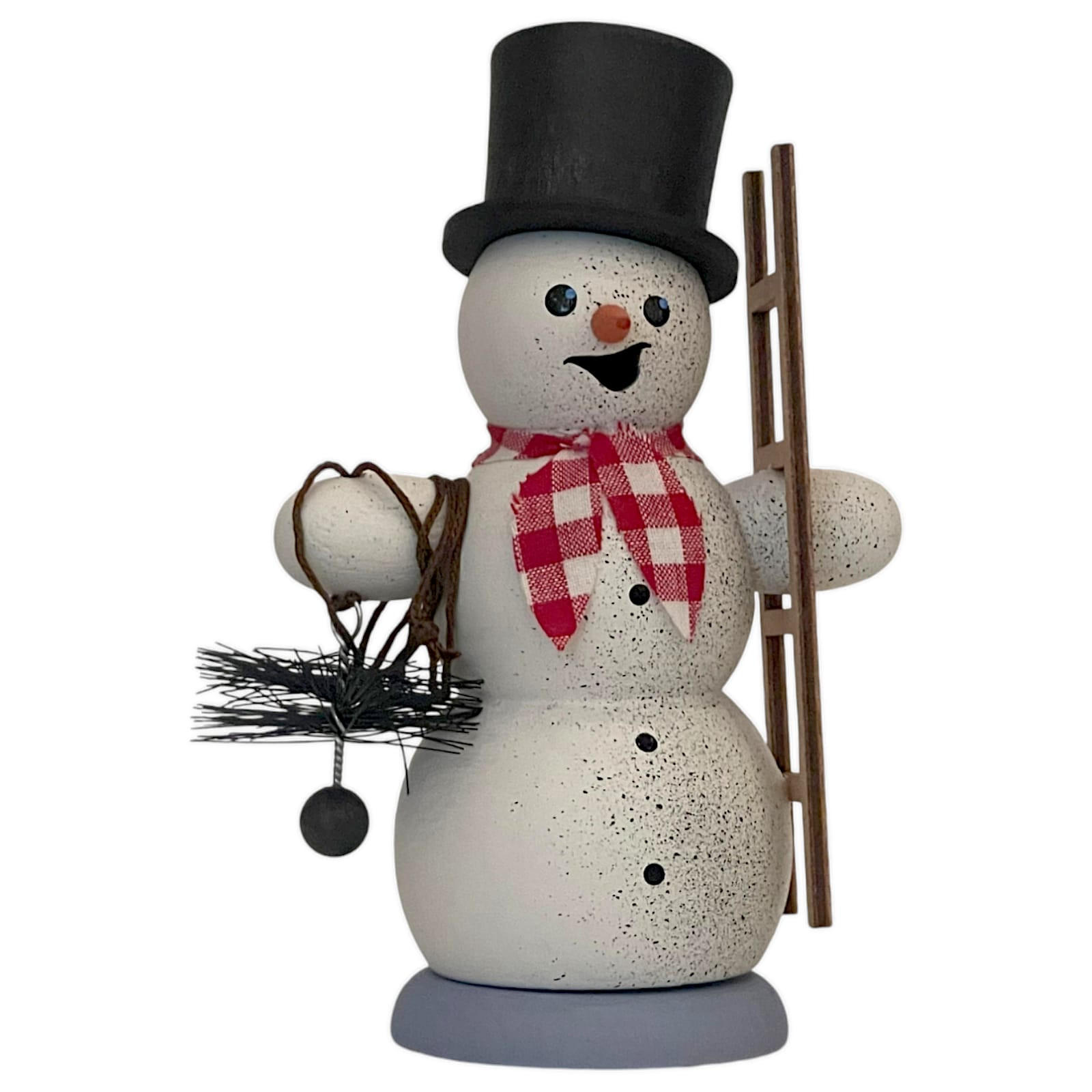 RÄUCHERFIGUR Räuchermännchen Schneemann als Schornsteinfeger 13 cm - Multicolor, Holz (6/13/10cm)