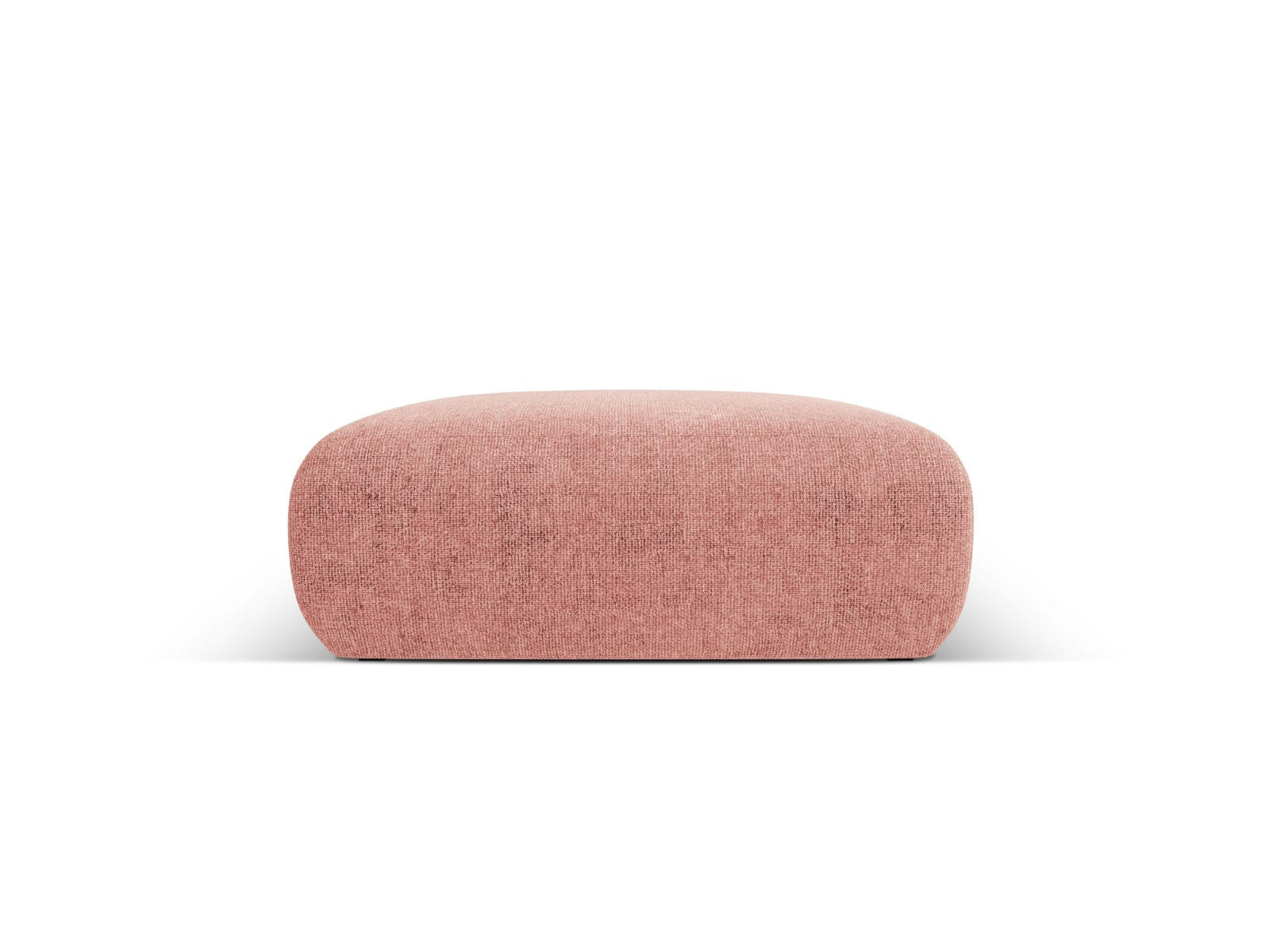 POUF Molino aus Chenille-Stoff rosa - Pink, Textil (100/36/100cm) - Micadoni