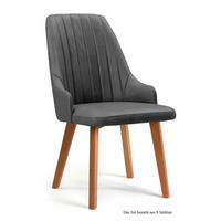 ESSZIMMERSTUHL (8er-Set) Daryl 52x91x60 Eiche geölt/Grau - Eichefarben/Grau, Kunststoff (60/91/52cm) - 58aufmkessel