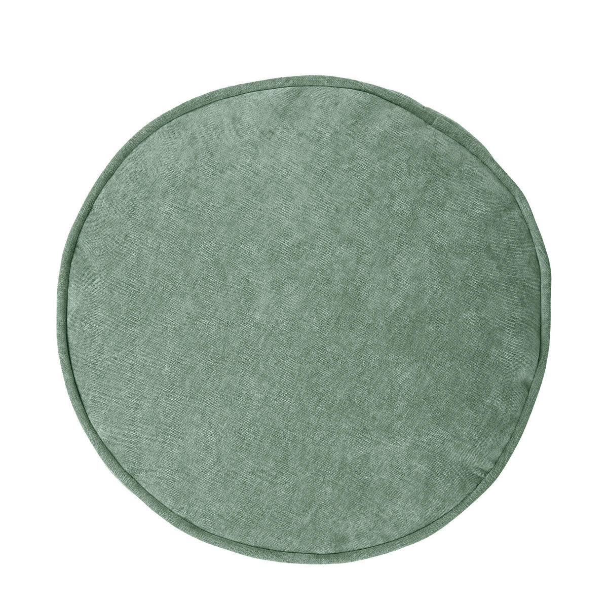 SITZPOUF Chenille Milano - Salbeigrün, Kunststoff/Textil (55/35/55cm) - icon