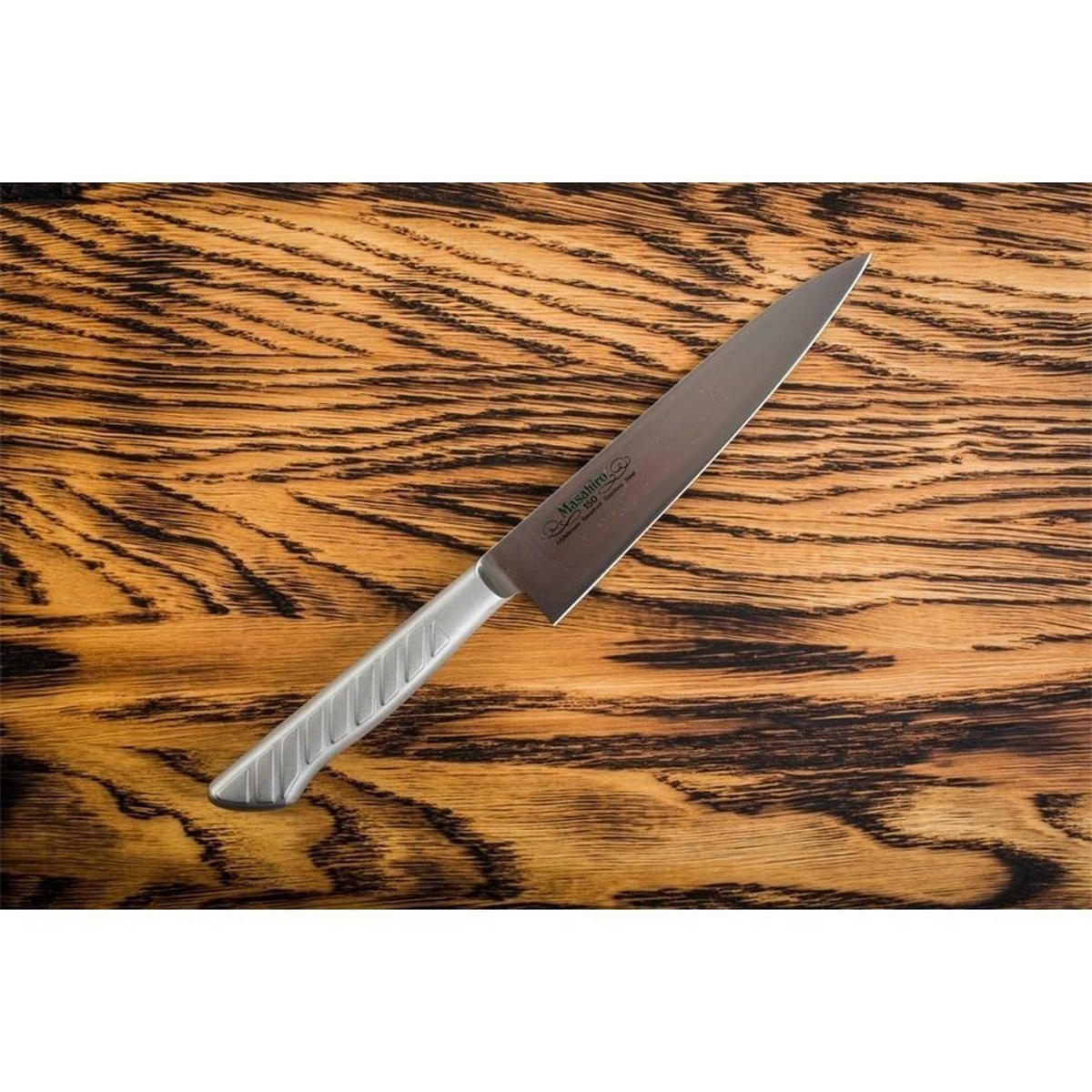 KÜCHENMESSER Silber 27/31/27 cm 13604 - Silberfarben, Metall (27cm) - Masahiro 