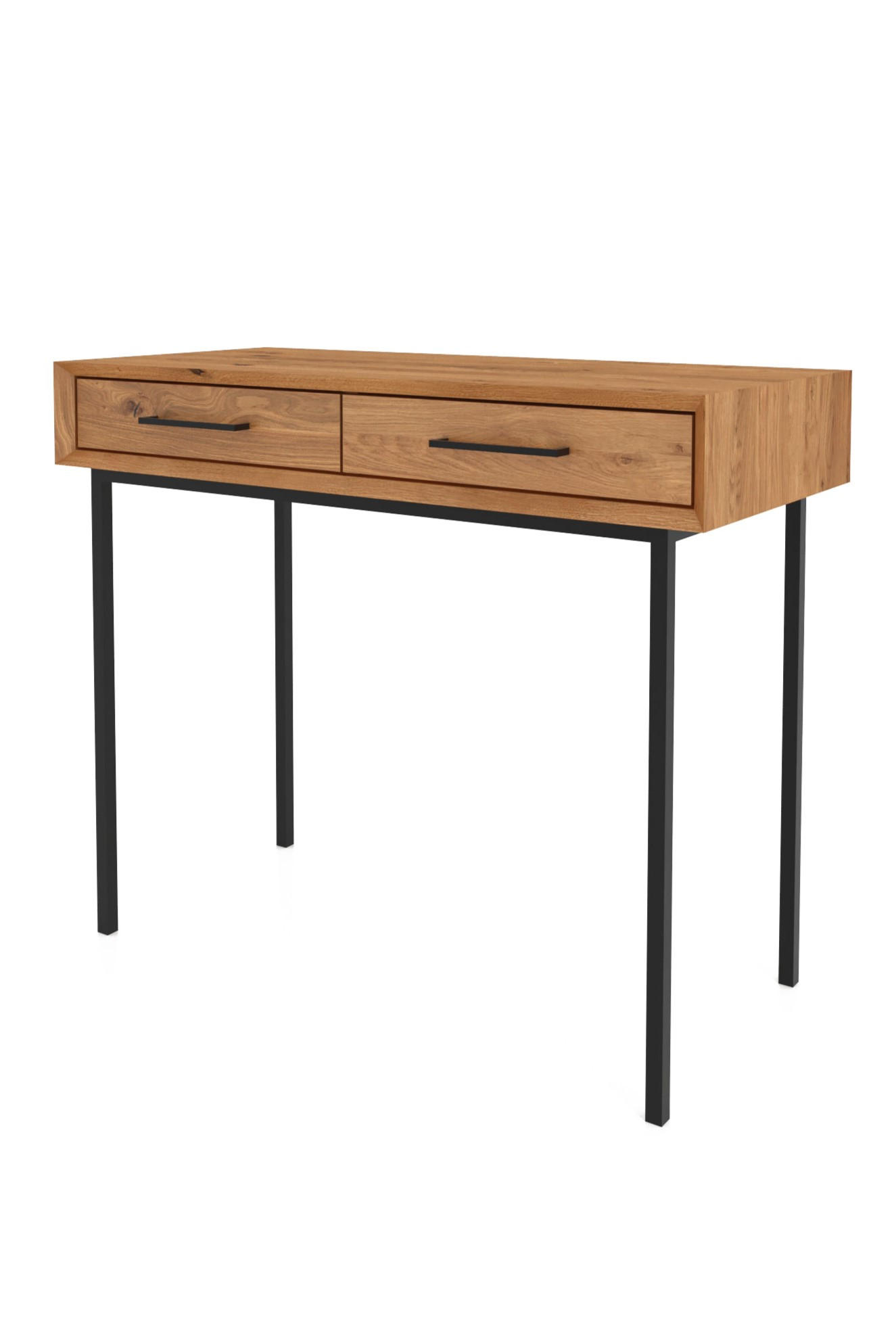 SCHMINKTISCH LEON Wildeiche - Wildeiche, Holz (45/97/80cm) - byoak