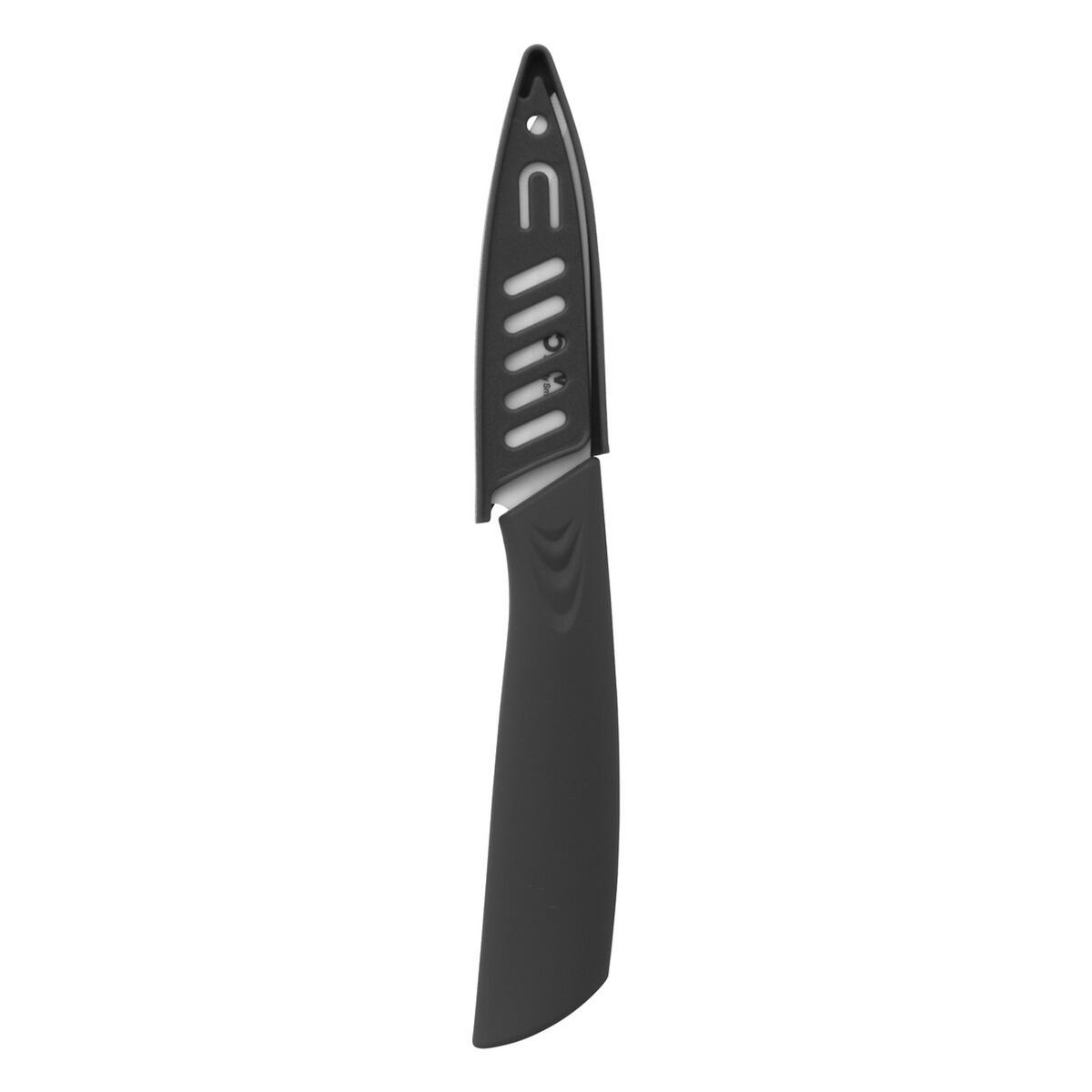 SCHÄLMESSER Zirco 2er Set, Keramik, PP-Kunststoff, Grau, Klinge 7.7 cm - Grau, Keramik (10.5cm) - 5five Simply Smart