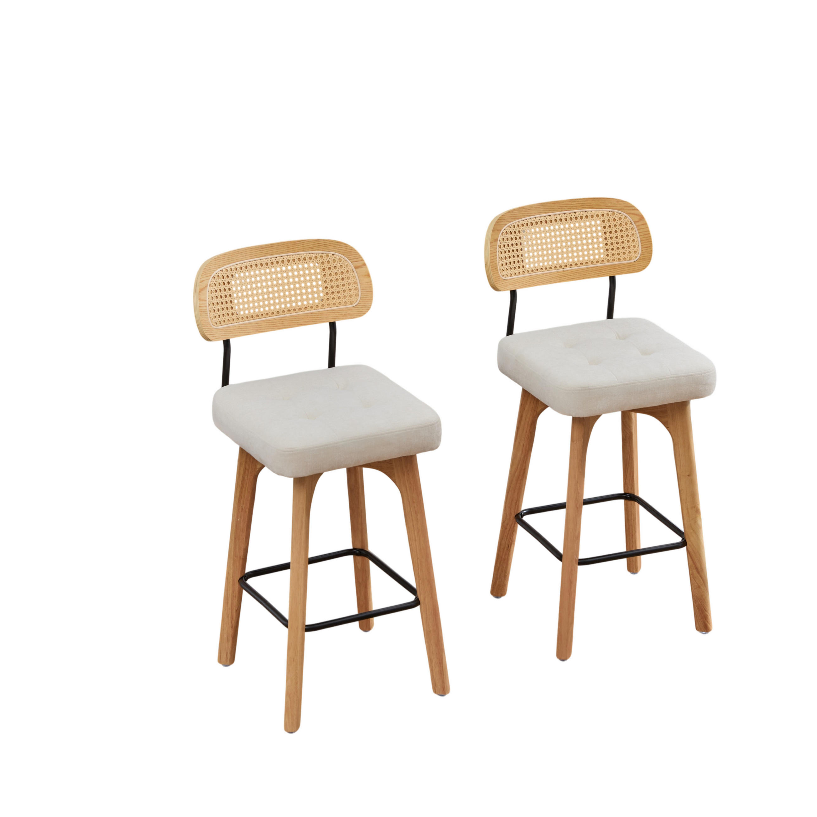 ComfortXL Barhocker Beige 44x96x51 cm