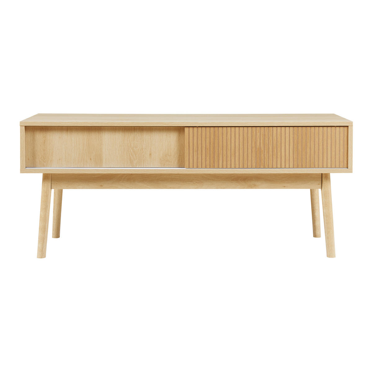FERNSEHTISCH Landskrona - Eichefarben, Holz/Holzwerkstoff (115/48/40cm) - [en.casa]