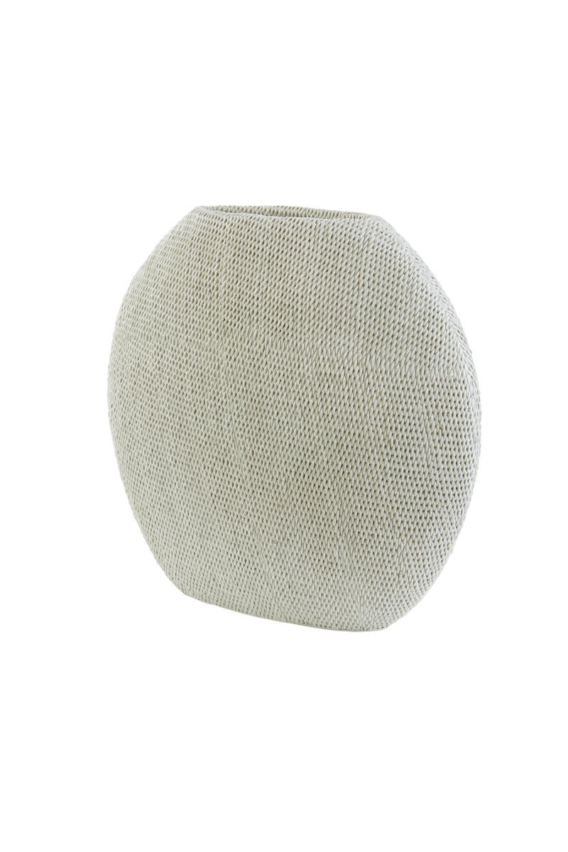 VASE Mashaba Beige 50/20.5/45.5 cm - Beige, Kunststoff (45.5cm) - Light & Living