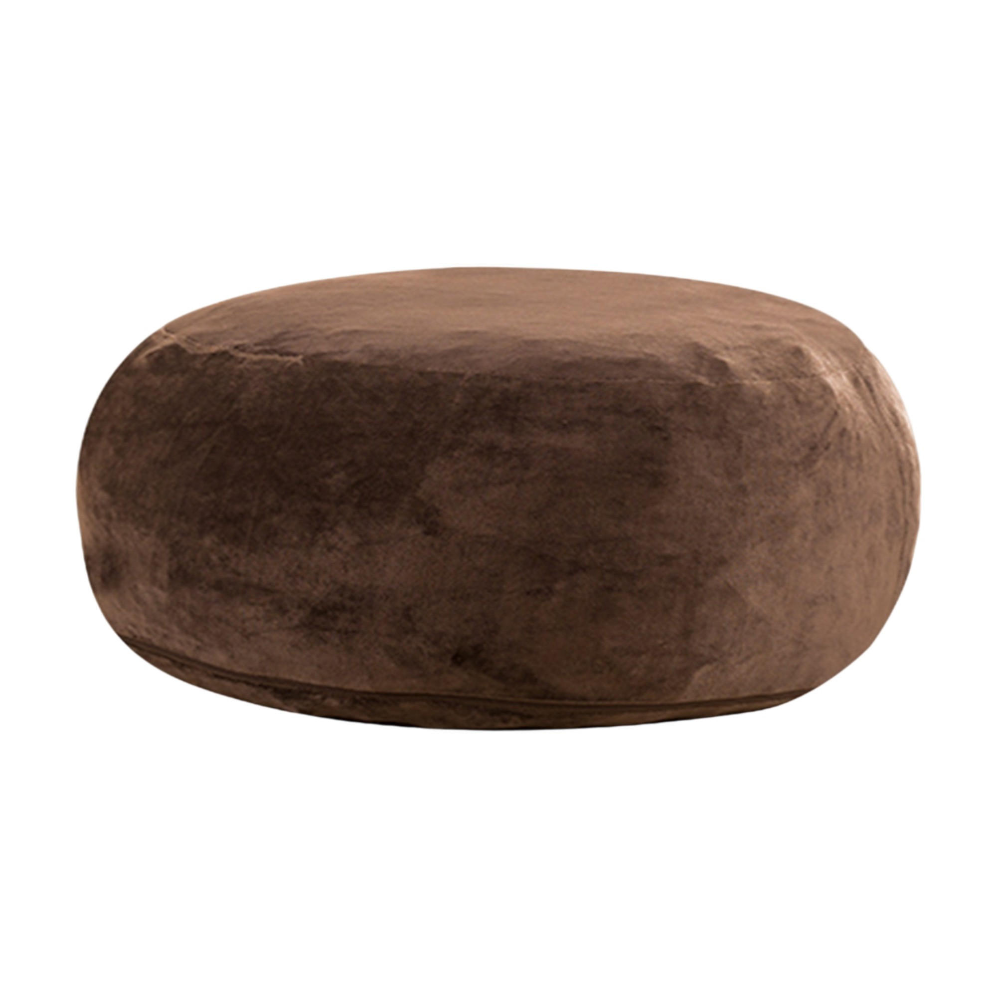 Beauniv Sitzsacksofa Braun 150x60x150 cm