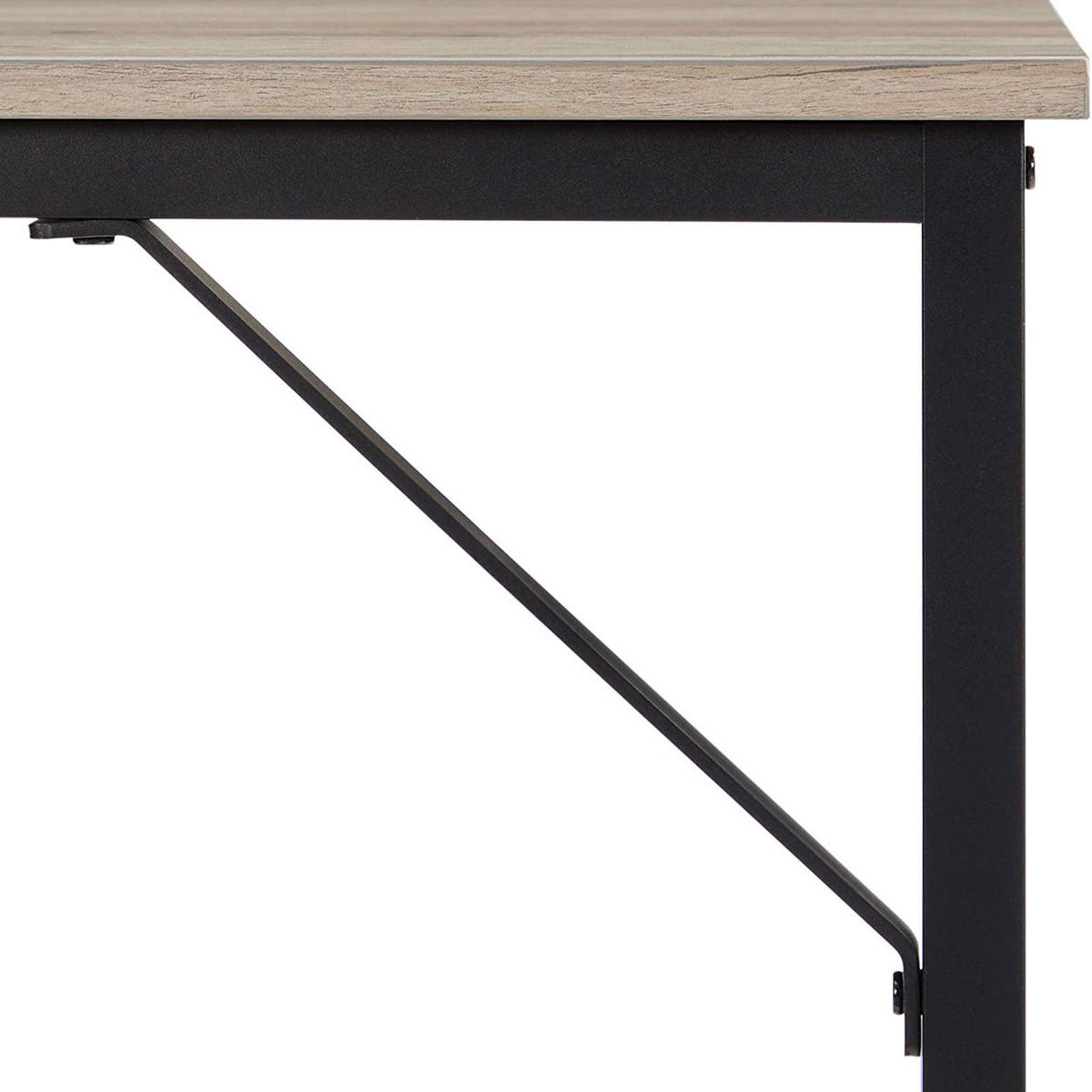 SCHREIBTISCH COMPUTERTISCH - Schwarz Hochglanz, Holzwerkstoff (100/50/75cm) - Hansiro
