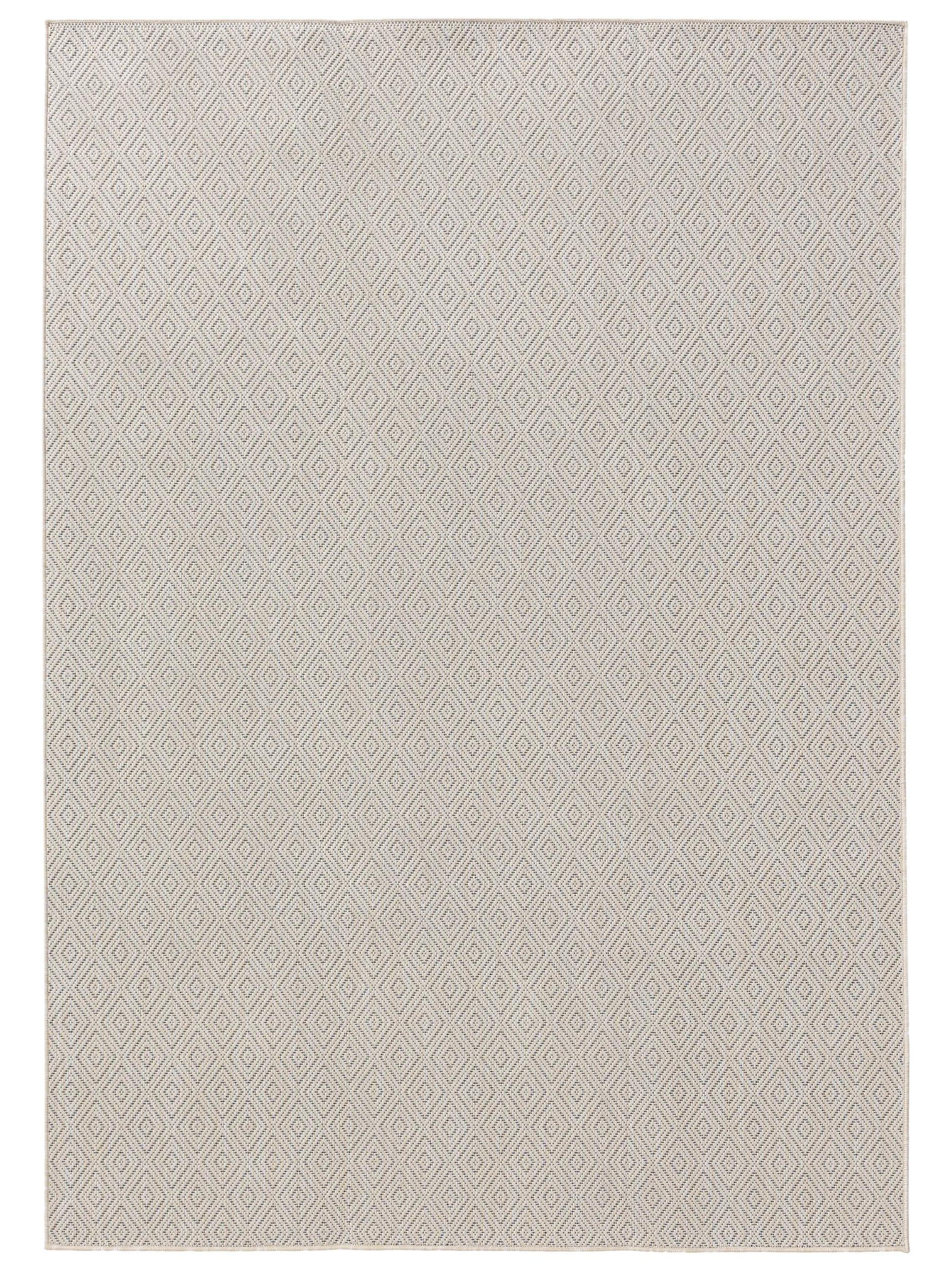 OUTDOORTEPPICH Lou Weiß 240x350 cm - Weiß, Kunststoff (240/350cm) - benuta