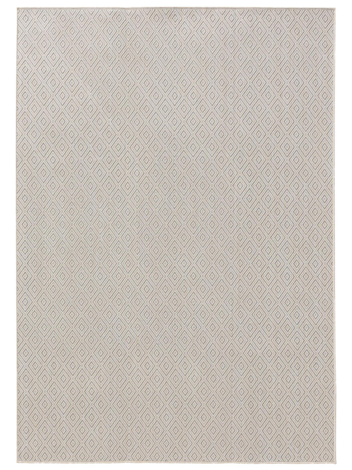 VNITŘNÍ a venkovní koberec Lou Bílá 120x170 cm - bílá, plast/umělá hmota (120/170cm) - benuta