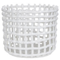 AUFBEWAHRUNGSKORB Craft - Weiß, Keramik (24/24/20cm) - Butlers