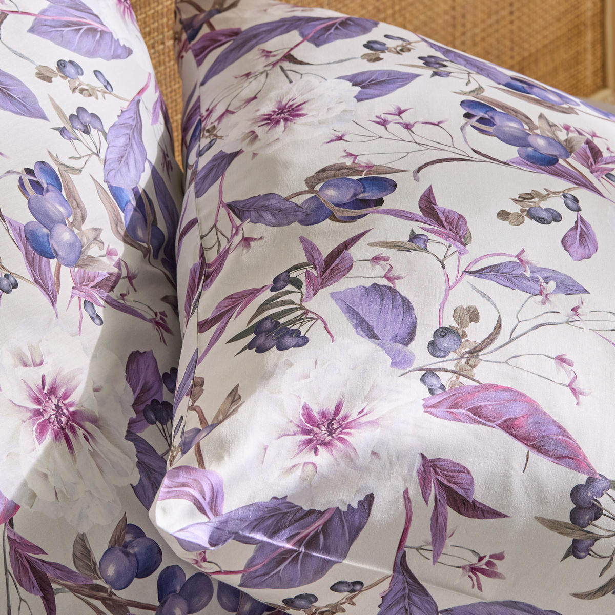 BETTWÄSCHE Verise - Hellgrau, Textil (200/220cm) - home&you