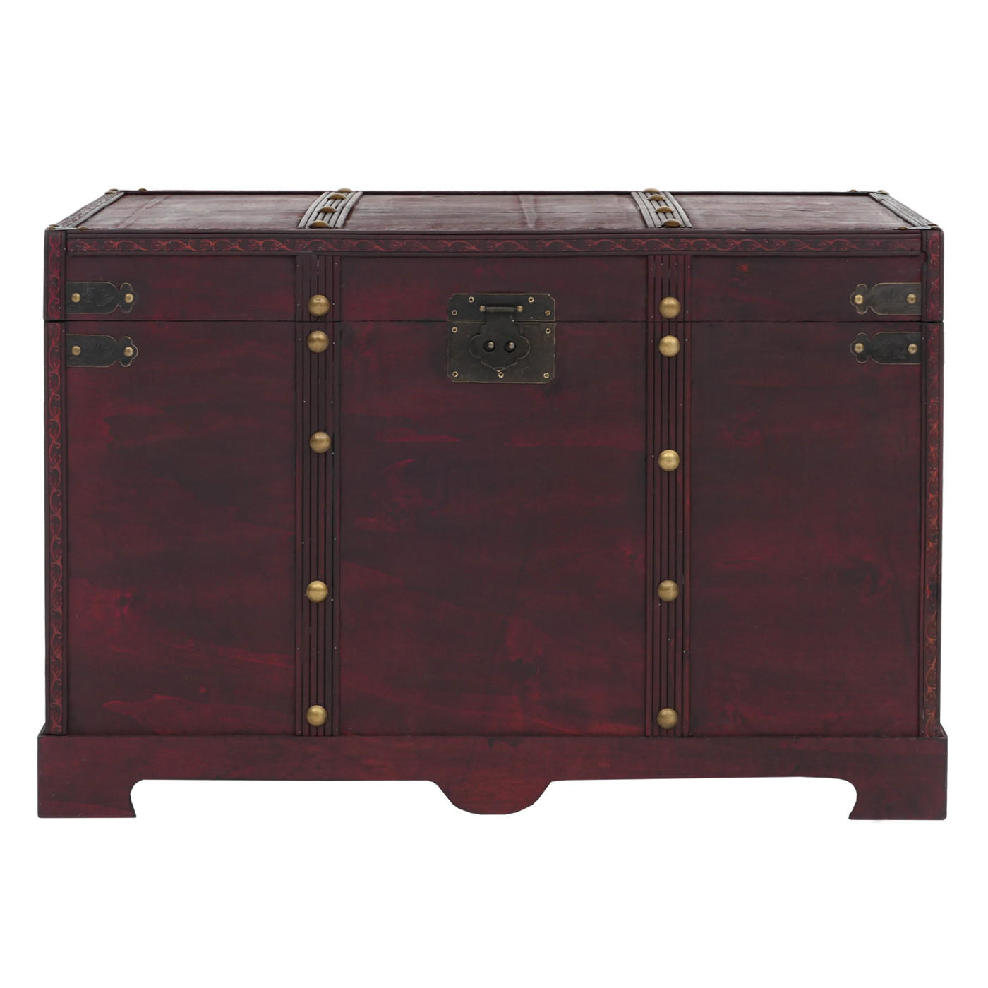 HOLZTRUHE Braun - Braun, Holz (77/49/47cm) - MCW