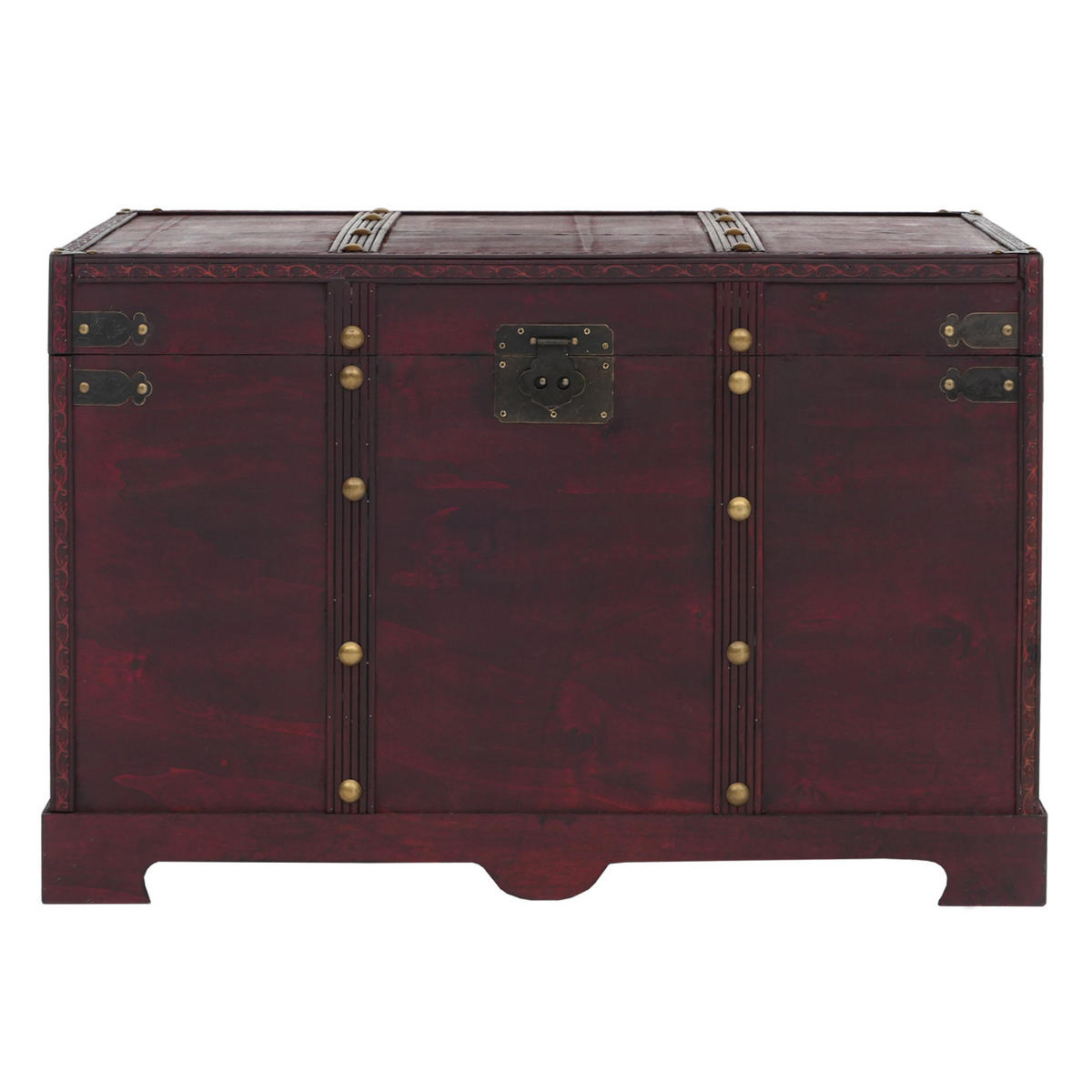 HOLZTRUHE Braun - Braun, Holz (77/49/47cm) - MCW