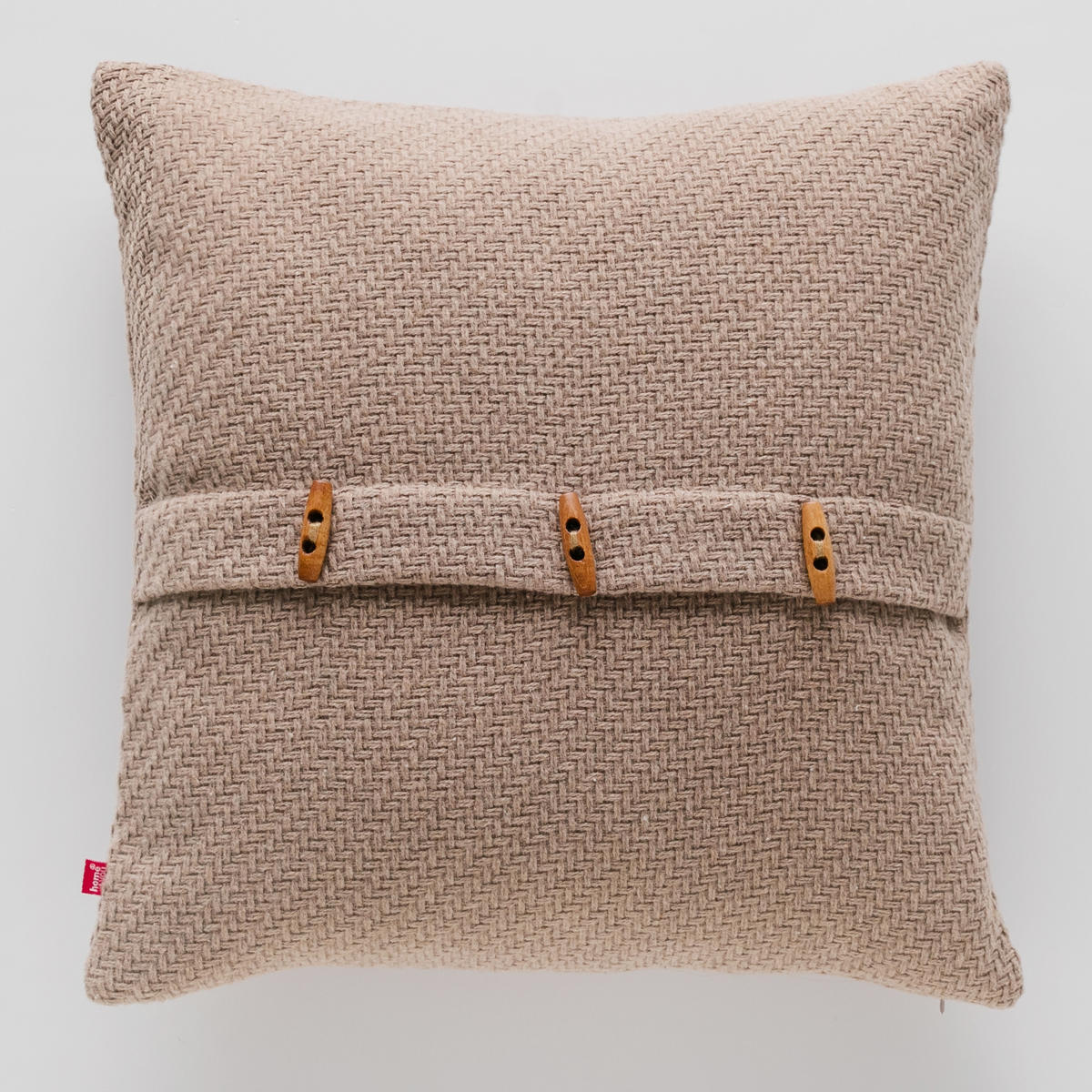 KISSENBEZÜGE MIT WOLLE Caminar - Hellbraun, Textil (45/45cm) - home&you