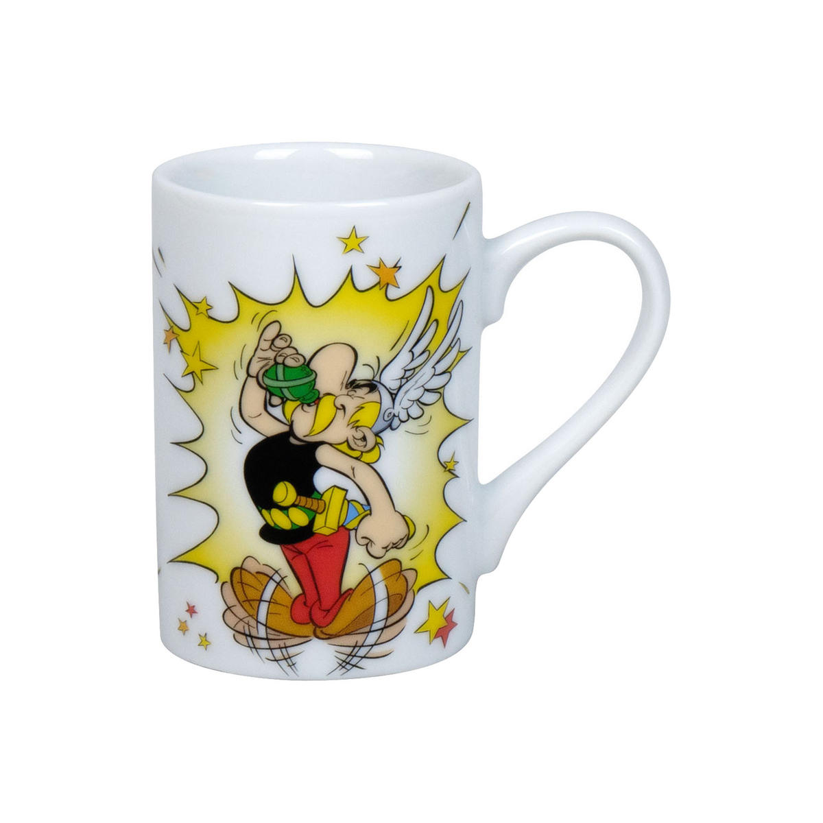 KAFFEEBECHER Asterix - Potion Magique französisch - Naturfarben, Keramik (0.43L) - Könitz