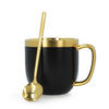 BECHER Sinnes schwarz 0,28 l - Schwarz, Keramik (0.28L) - Homla