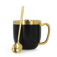 BECHER Sinnes schwarz 0,28 l - Schwarz, Keramik (0.28L) - Homla
