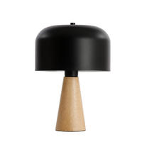 TISCHLEUCHTE Aimo Schwarz 25/25/35.5 cm - Schwarz, Metall (25/25/35.5cm) - Luqaza