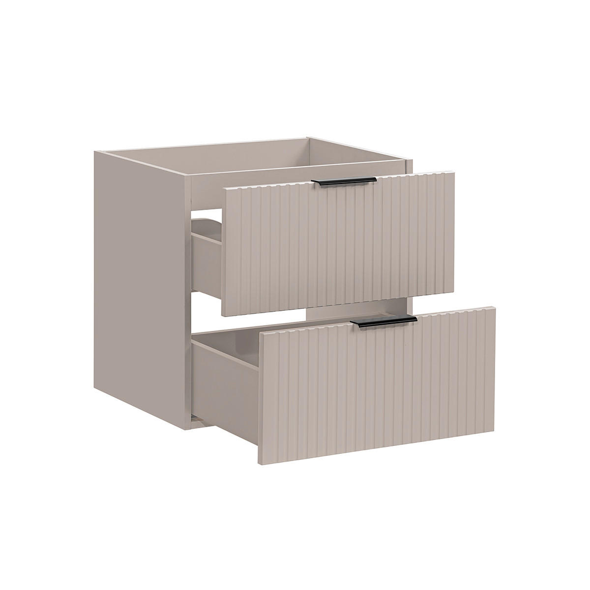 WASCHTISCHUNTERSCHRANK 60.2cm Adriel Beige - Beige, Holzwerkstoff (60.2/57/46cm) - Petits-meubles