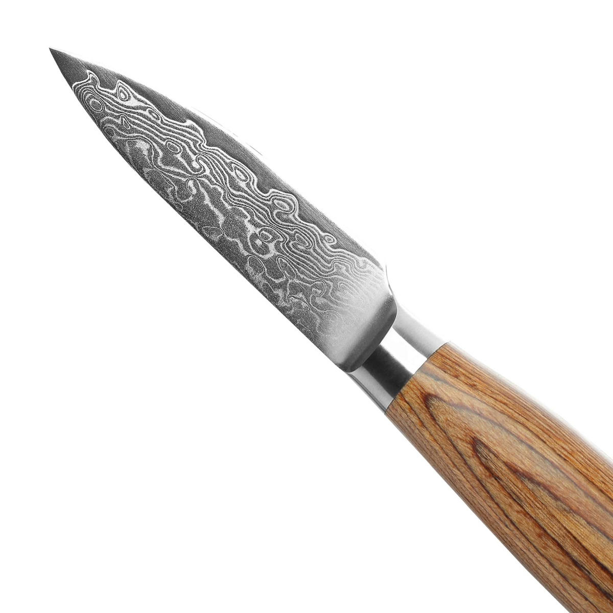 OFFICEMESSER 8 cm - Braun, Holz/Metall (20cm) - Wakoli