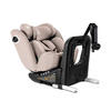 KINDERSITZ Auriga 40 - 150cm beige Isofix Anti-Rebound-Stange SPS Rückenlehne - Beige, Kunststoff (56/60/57cm) - Lorelli