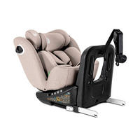 KINDERSITZ Auriga 40 - 150cm beige Isofix Anti-Rebound-Stange SPS Rückenlehne - Beige, Kunststoff (56/60/57cm) - Lorelli
