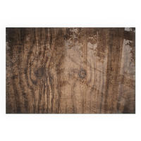 GLASPLATTE für Kamin 120x80 cm - Braun, Glas (120/80/0.4cm) - TULUP