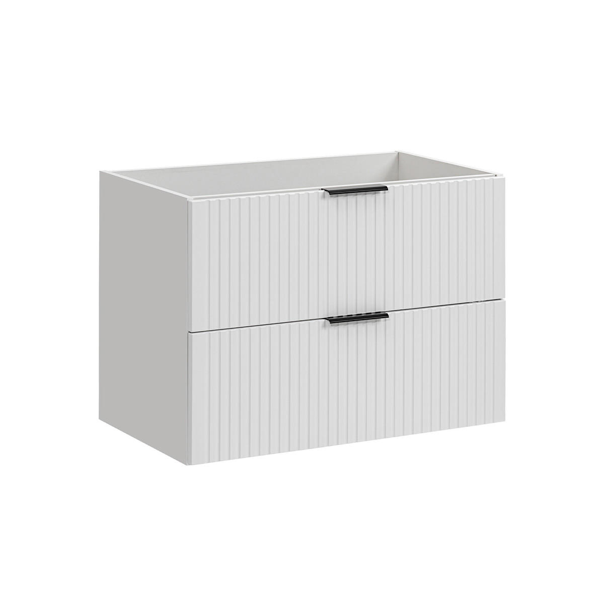 WASCHTISCHUNTERSCHRANK 80.4cm Adriel Weiß - Weiß, Holzwerkstoff (80.4/57/46cm) - Petits-meubles