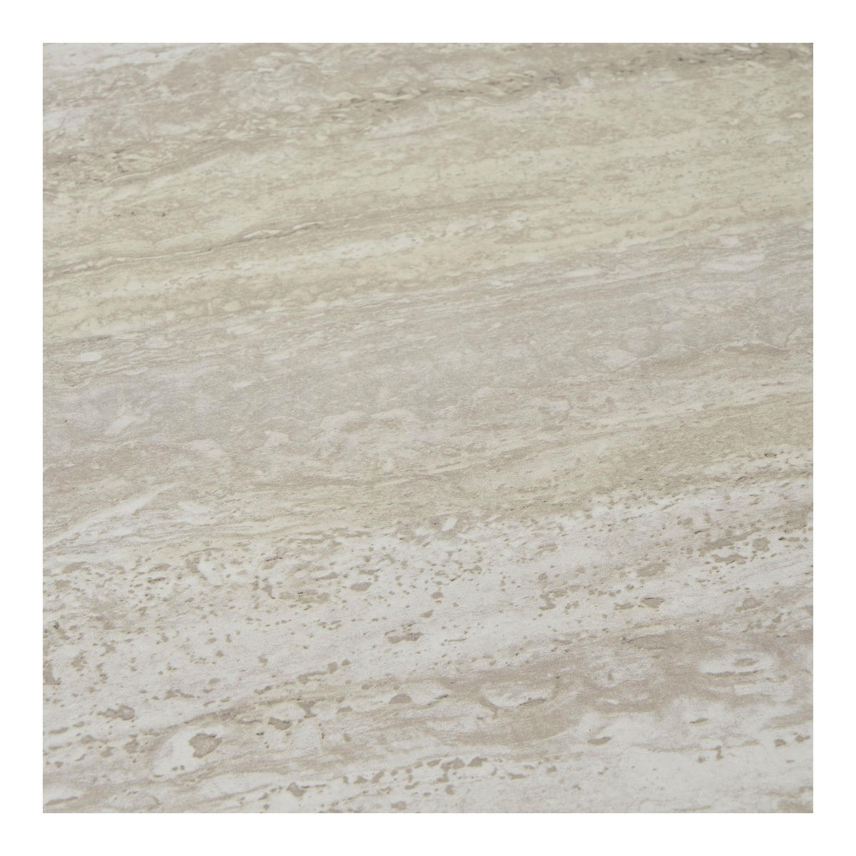 COUCHTISCH Aalst Stahl, MDF Schwarz / Beige - Dunkelgrau, Holzwerkstoff (55/55/45cm) - tinkaro