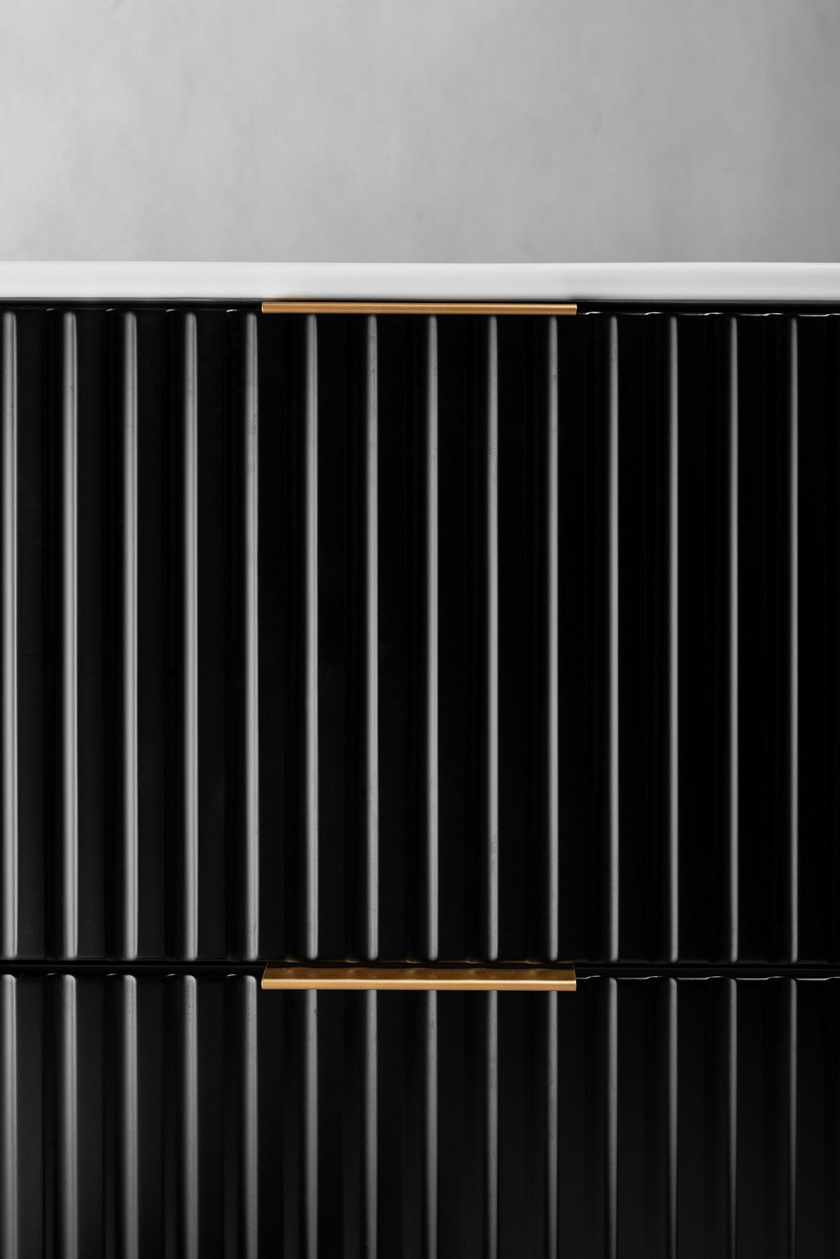 WASCHBECKUNTERSCHRANK Schwarz matt 60/57/46 cm - Schwarz, Holzwerkstoff (60/57/46cm) - Rodan