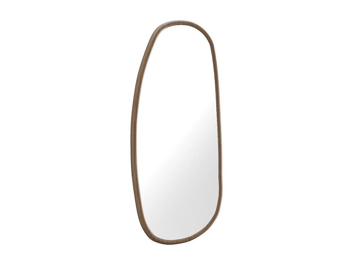 ORGANISCHER Spiegel aus Hevea-Holz – 49 × 100 cm – MEIXI - Naturfarben, Holz (58/130/3cm) - Vente-Unique