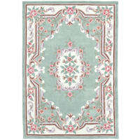 HANDTUFTTEPPICH Ming 240x340 cm - Grün, Textil (240/340cm) - THEKO
