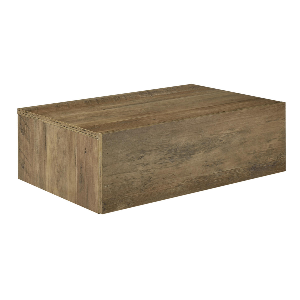 WANDREGAL-SET 2 TLG. Oslo - Braun, Holzwerkstoff (46/15/30cm) - [en.casa]
