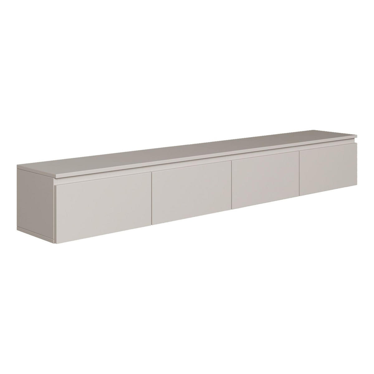 TV-LOWBOARD Bemmi Greige 200 cm - Kaschmir, Holzwerkstoff (200/28.4/31.8cm) - Selsey