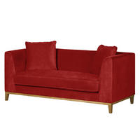 2-SITZER SOFA - Rot, Textil (180/79/82cm) - home24