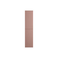 BADSCHRANK - 35 cm x 33 cm - Holz, Platte - Puderrosa SATARA - Hellrosa, Holz (35/140/33cm) - Vente-Unique