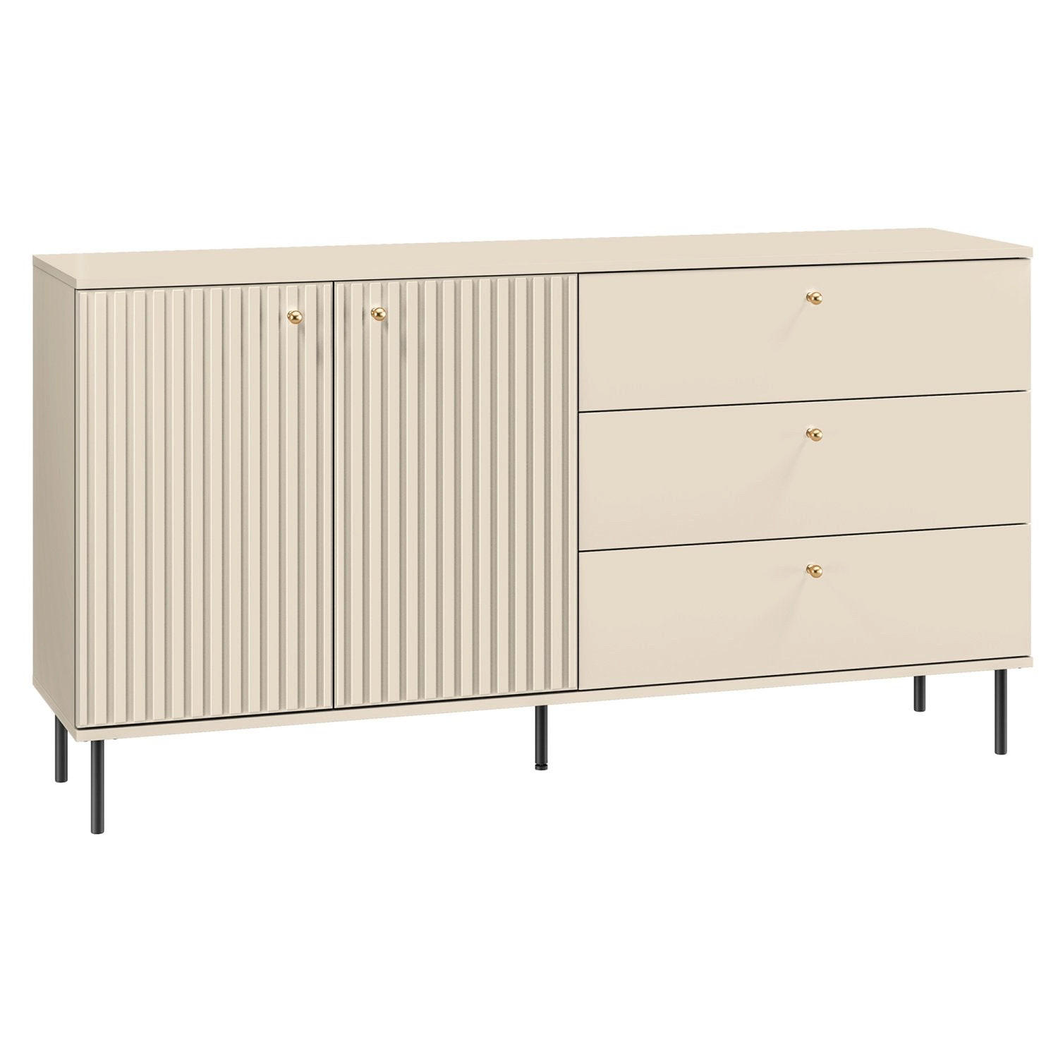 Selsey KOMODA CALETTO béžová 160 cm