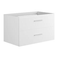 WASCHBECKENUNTERSCHRANK - 80 cm x 45 cm - holz - weiß Kayla - Weiß, Holz (80/47/45cm) - Vente-Unique