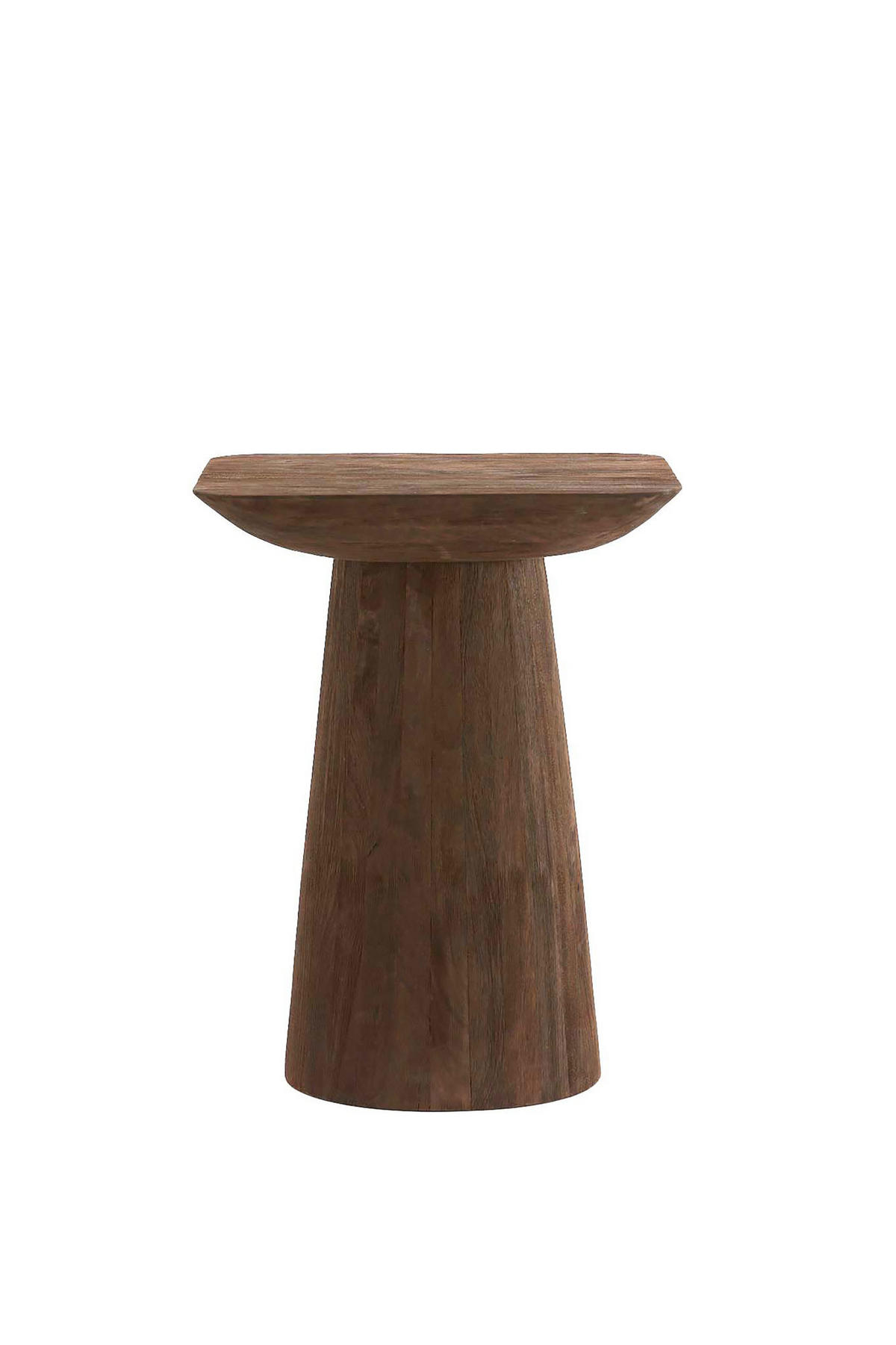 BEISTELLTISCH Dego Braun Ø45/59 cm - Dunkelbraun, Holz (45/45/59cm) - Light & Living